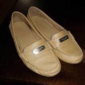 Coach fredrica leather loafers size 8.5